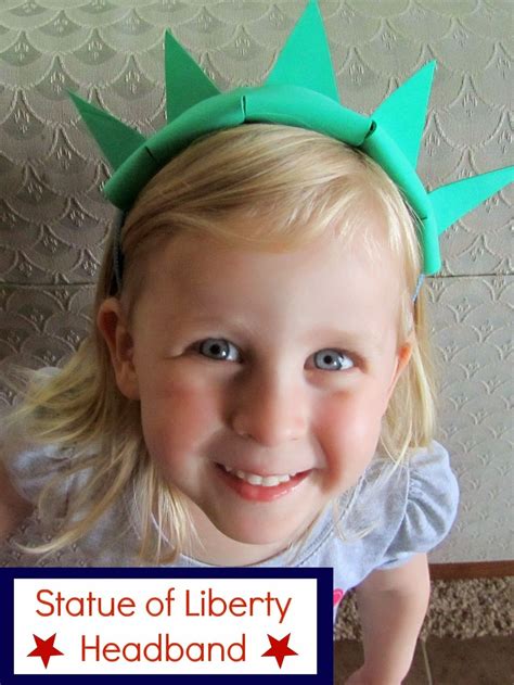 Pinning with Purpose: Statue of Liberty Headbands | Statue of liberty