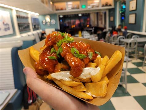 REVIEW: Spicy Chicken & Fries Returns to Halloween Menu at Flo's V8 ...