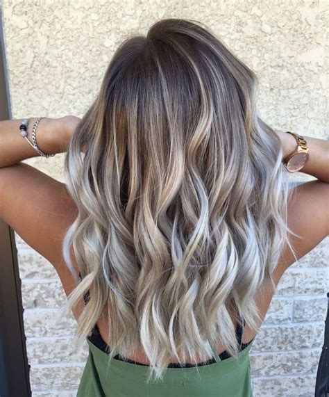 Ash blonde Balayage -medium hair🤍 | Ash blonde hair colour, Medium ...