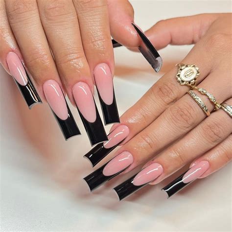 Nails French Black at Susan Callahan blog
