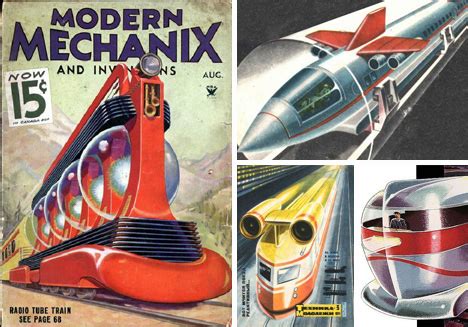 Trained to Dream Big: Retro-Futuristic Train Designs | Gadgets, Science ...