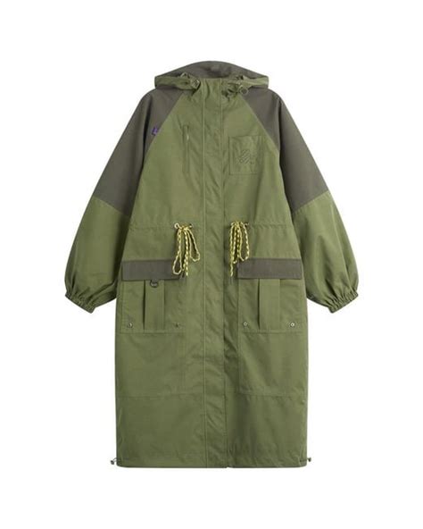 Damson Madder Logan Raincoat in Green | Lyst UK