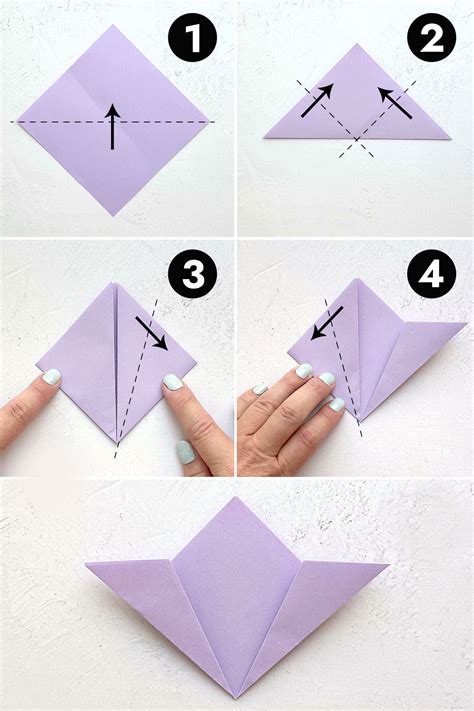 How To Make A Origami Flower Step By Step With Pictures - Infoupdate.org