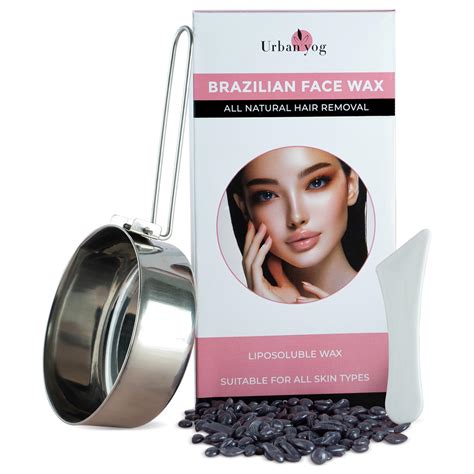 Urban Yog Brazilian Beans Wax, Face Wax/Katori Wax for Women (100g