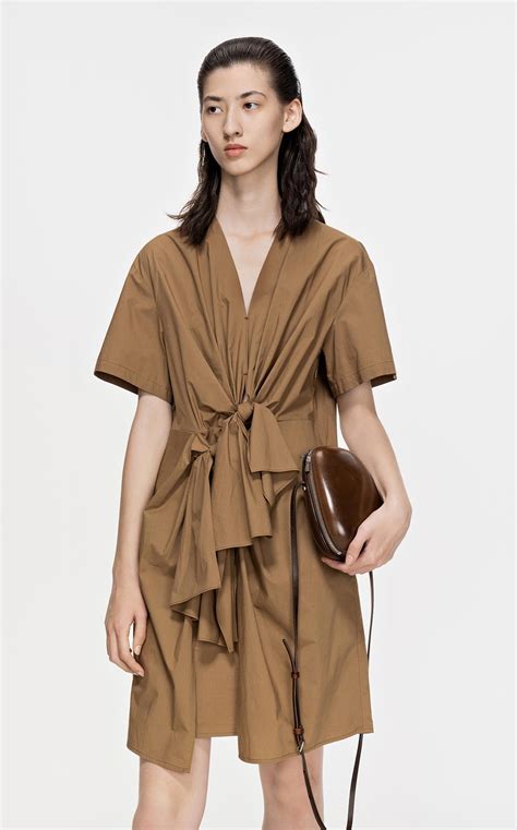 Dresses / JNBY Front Knot Short Sleeve Dress (100% Cotton) – JNBYPLUS