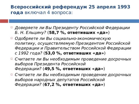Курс реформ и политический кризис 1993 г.