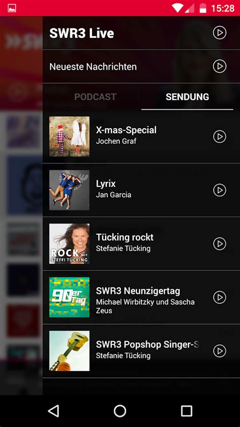 SWR3 Radio - Android Apps on Google Play