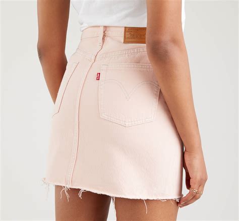 High Rise Deconstructed Iconic Skirt - Blue | Levi's® GB