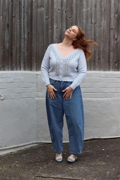 curvy body shape suit barrel jeans im  size  fashion