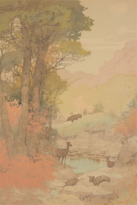 Savanna outdoors painting animal. | Premium Photo Illustration - rawpixel