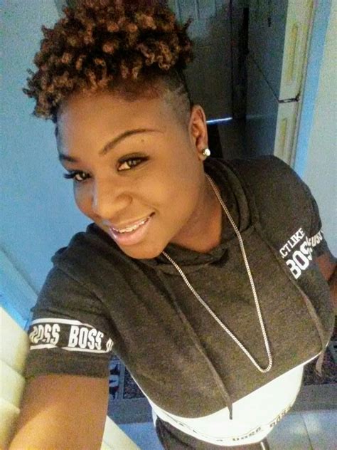 Shaved sides mohaw k 4c hair | 4c hairstyles, Shaved sides, Hair