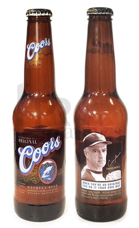 Beer – Coors Special Edition Bottle – 2001 - Hand Prop Room