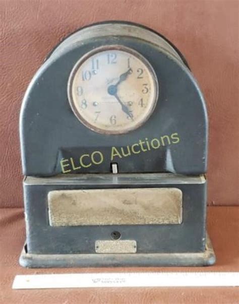 Vintage 1940s Simplex Time Recorder/Punch Clock | Live and Online ...