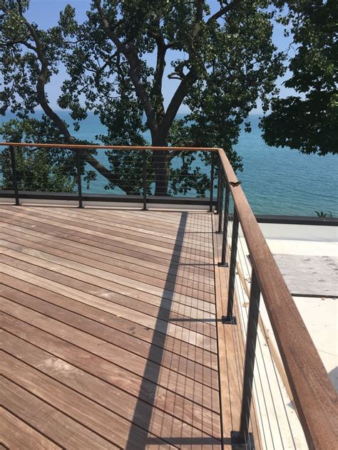 Cable Rail Balustrade - Transitional - Deck - Chicago - by Lake Shore ...