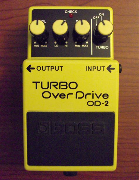 User reviews: Boss OD-2 TURBO OverDrive - Audiofanzine