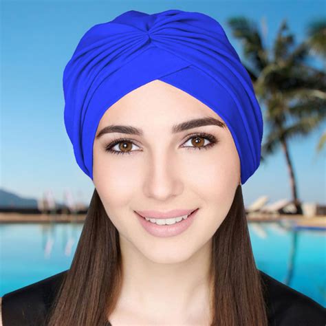 Чалма для плавания AQUA Fit синий - купить с доставкой по выгодным ...