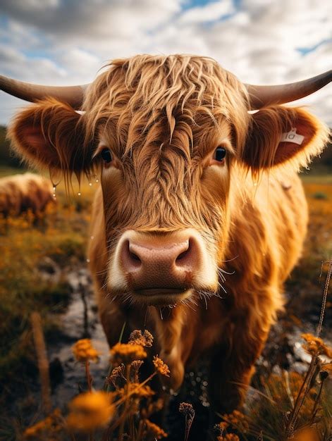 Premium Photo | Cow in its Natural Habitat Wildlife Photography ...