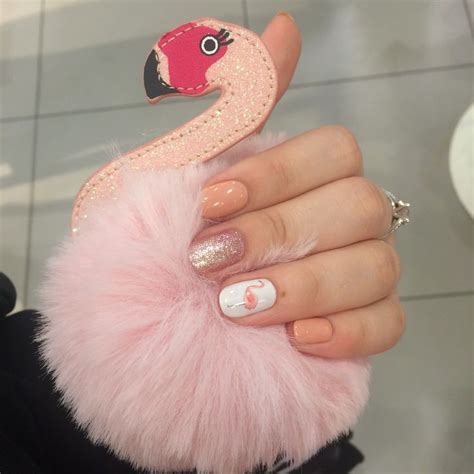 #nails #manicure #маникюр #дизайнногтей #идеи #фламинго | Маникюр ...