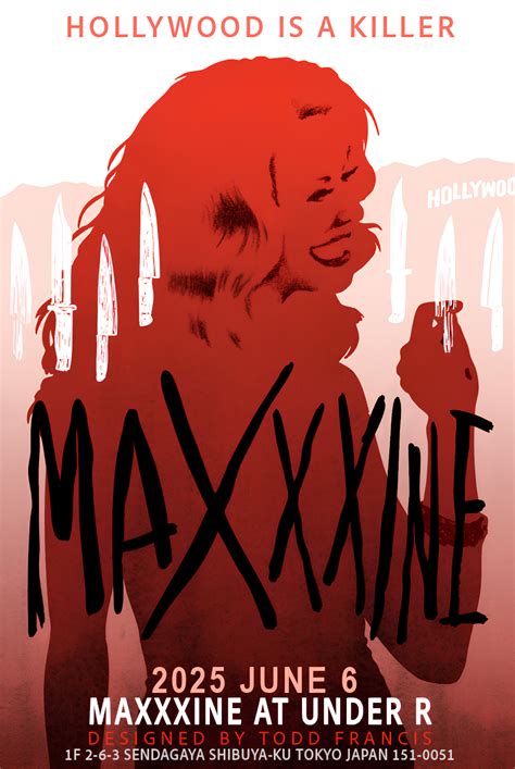 NEWS»映画『MaXXXine マキシーン』オフィシャルサイト » 「A24」×「UNDER R」のポップアップストアがオープン！ A24