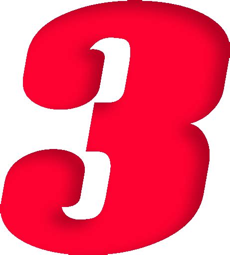 Number Clipart - Full Size Clipart (#5333779) - PinClipart