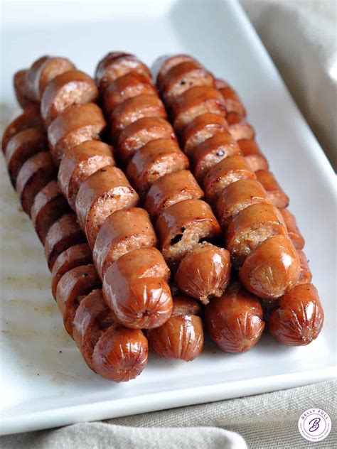 Spiral Grilled Hot Dogs - Belly Full