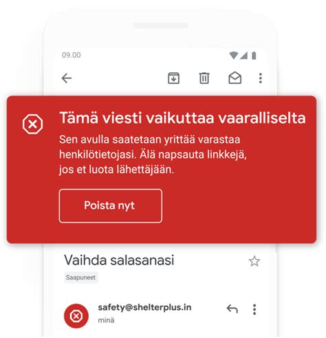 Gmail – sähköposti Googlelta
