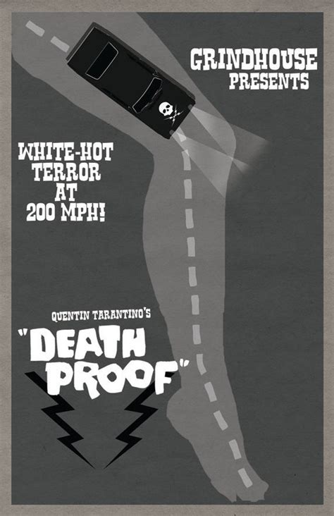 Death Proof Film Poster | Etsy