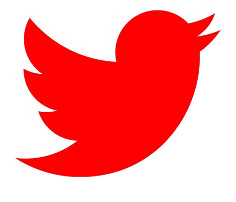 twitter red logo
