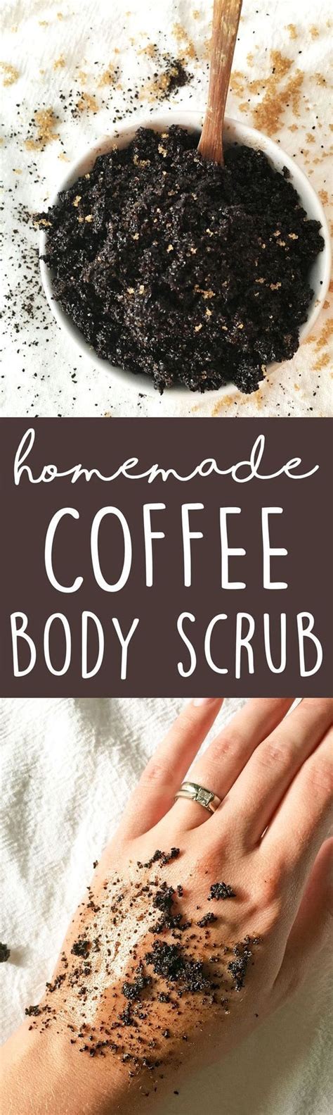 Easy 3-Ingredient Coffee Body Scrub Recipe | Body scrub homemade ...