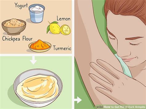 how to get rid of darkness on armpits