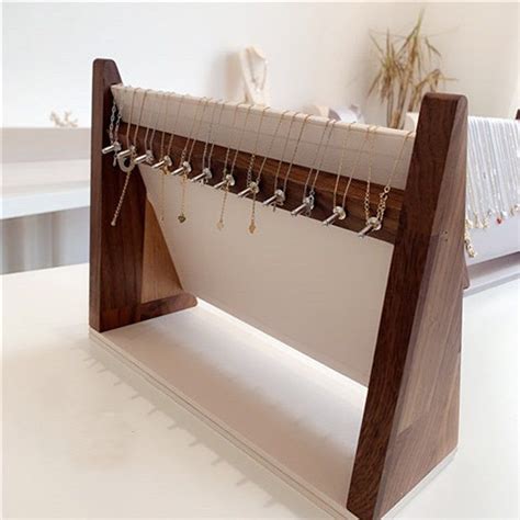 necklace display stand jewelry display stand necklace etsy artofit