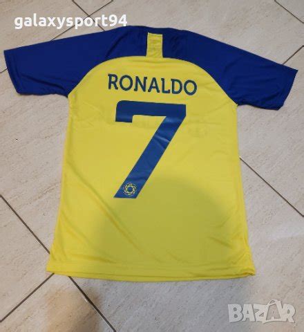Мъжка и Детска Тениска Кристиано Роналдо АЛ Насър Ново 2023г Ronaldo в ...