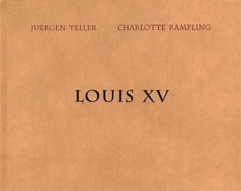 Amazon.fr - Juergen Teller - Charlotte Rampling : Louis XV - Teller ...