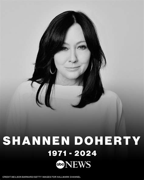 ABC News - BREAKING: Actress Shannen Doherty, known for...