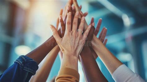 hands  raised  joined    high  gesture