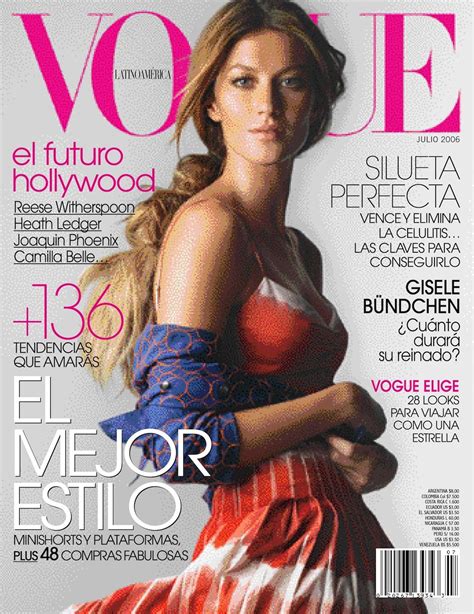 Gisele Bündchen Throughout the Years in Vogue | Gisele bundchen, Gisele ...