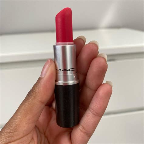 mac relentlessly red retro matte lipstick retail depop