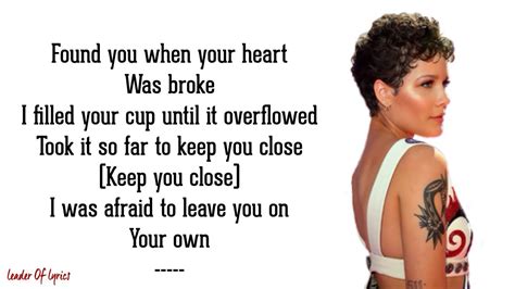 Halsey - WITHOUT ME (Lyrics) - YouTube