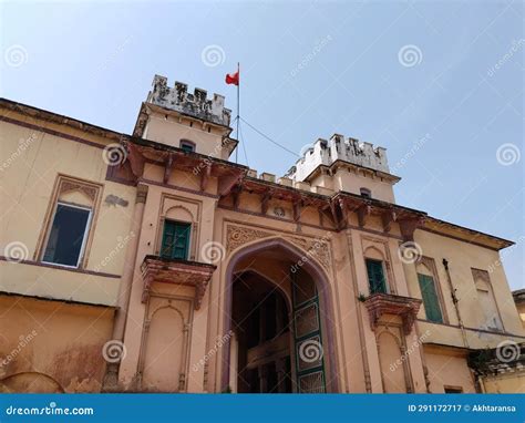 Architecture of Ramnagar Fort on the Banks of the Ganges in Varanasi ...