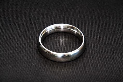 Cock Ring - Stainless Steel - 55 mm - hornykinkyboy.com