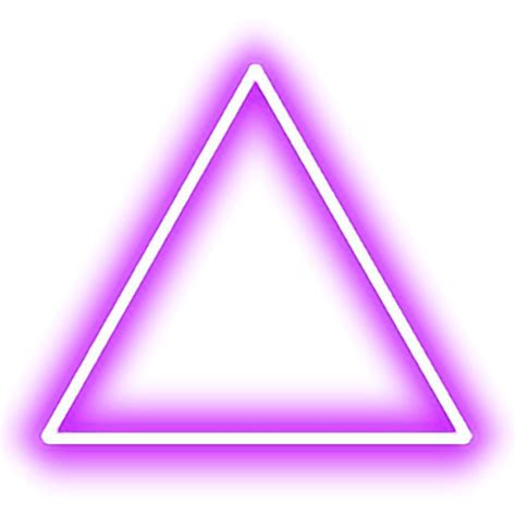Triangle Glow Light Effect PNG Photos