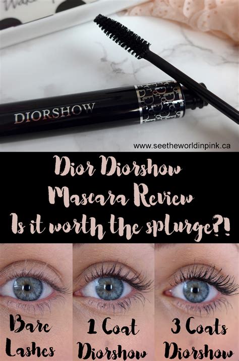 Dior Diorshow Mascara Review - Is It Worth the Splurge?! | See the ...
