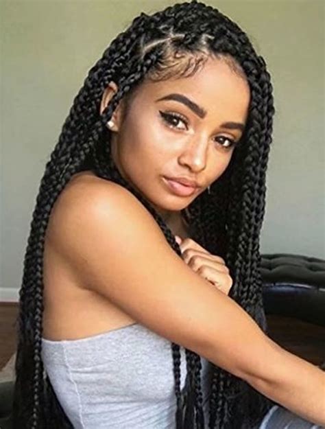 Long hair style ideas with box braids 2019 - 2020 | Braids for long ...