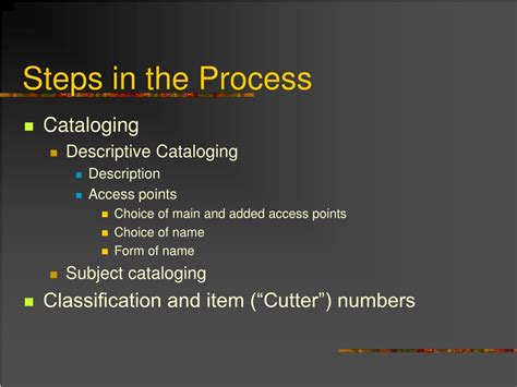 cataloging  classification powerpoint