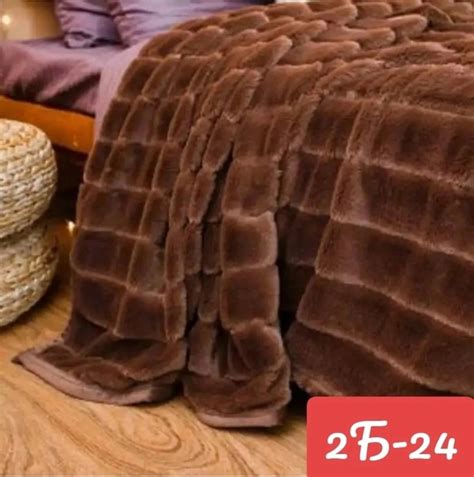 Пледы КРОЛИК Состав: 100% Бамбук Размер: 220*240см Цена 1400 рублей ...