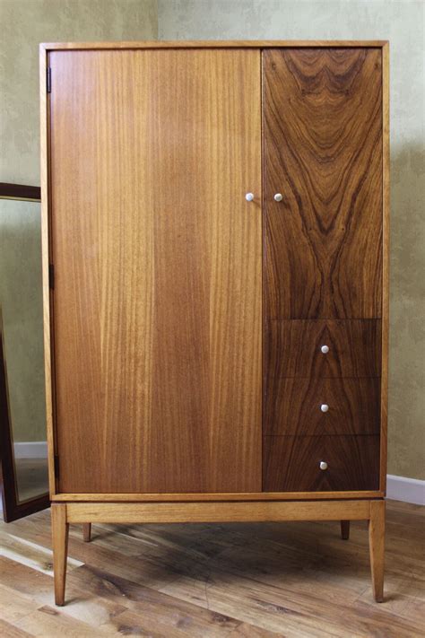 Uniflex M Range tallboy/wardrobe designed by Peter Hayward c 1960