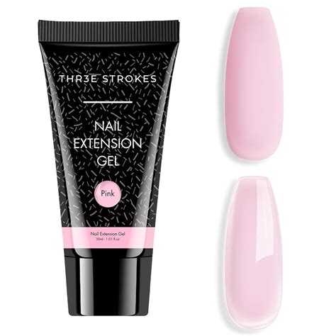 Buy THR3E STROKES 30 ML Poly l tubes Polygel For Nails Extensions