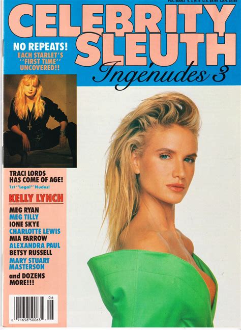 Celebrity Sleuth vol.3 #6 Traci Lords Kelly Lynch Meg Ryan Ione Skye
