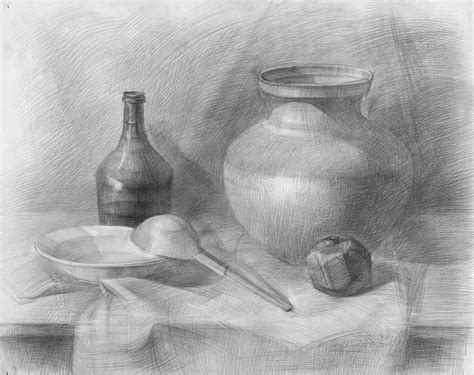 академический рисунок натюрморт - Поиск в Google Graphite Drawings ...
