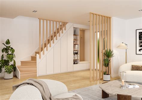 le claustra bois cloison ou rampe descalier gimm menuiseries